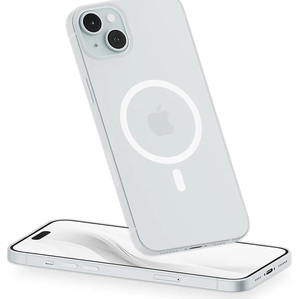 PEEL Magnetic MagSafe Phone Case for iPhone 15 Plus, Clear (I15 PLUS MAGSAFE CLE)