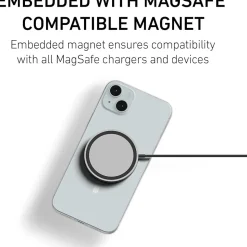 PEEL Magnetic MagSafe Phone Case for iPhone 15 Plus, Clear (I15 PLUS MAGSAFE CLE)