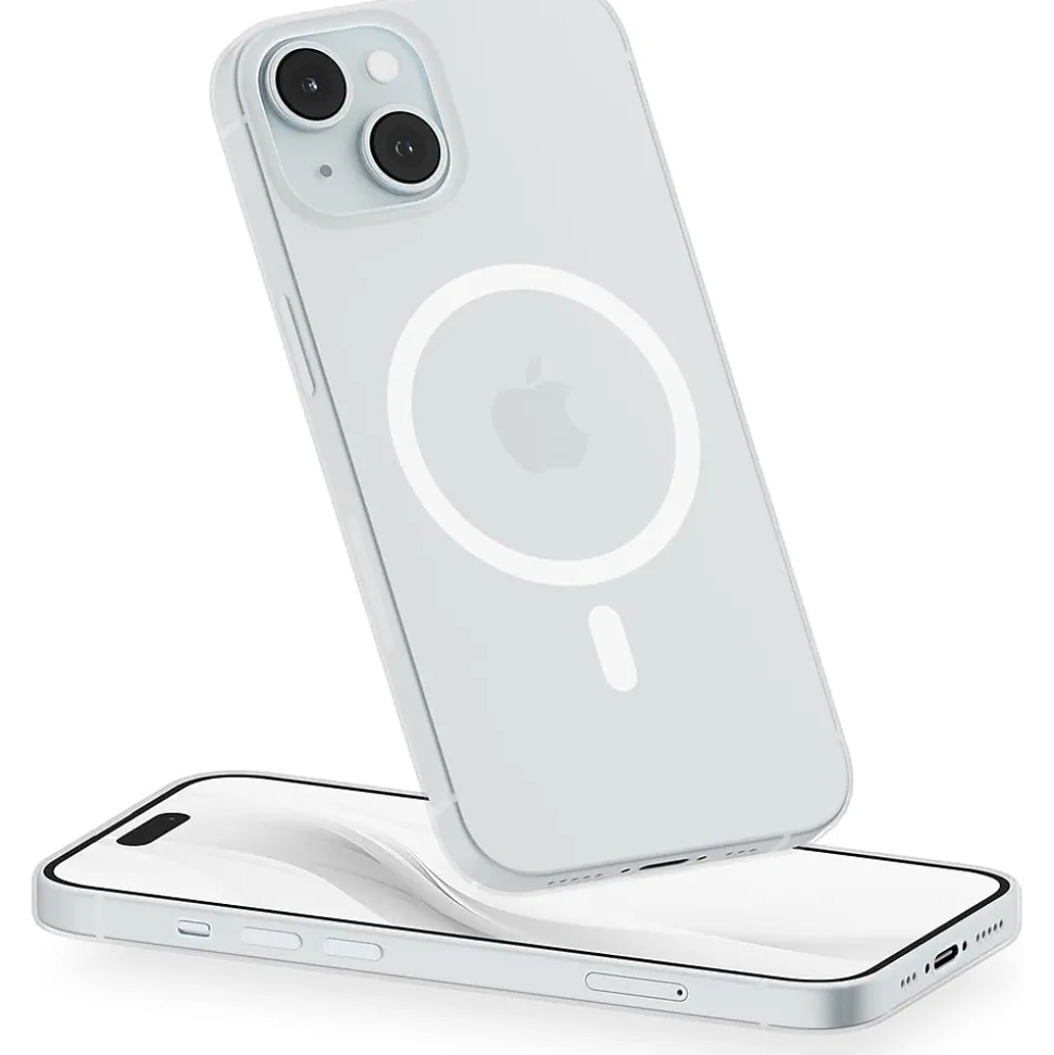 PEEL Magnetic Thin Series MagSafe Phone Case for iPhone 15 Case, Clear (I15 6.1 MAGSAFE CLEA)