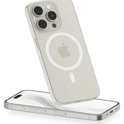 PEEL Magnetic Thin Series MagSafe Phone Case for iPhone 15 Pro Case, Clear (I15 PRO MAGSAFE CLEA)