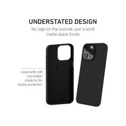 PEEL Magnetic Thin Series MagSafe Phone Case for iPhone 15 Pro Max Case, Black (I15 PROMAX MAGSAFE B)