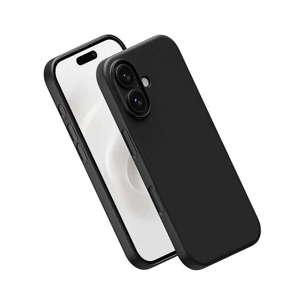 PEEL Magnetic Thin Series MagSafe Phone Case for iPhone 16 Case, Black (I16_STD_MAG_BLK)