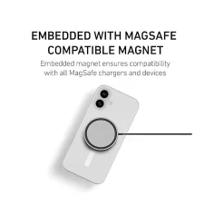 PEEL Magnetic Thin Series MagSafe Phone Case for iPhone 16 Plus Case, Clear (I16_PLS_MAG_CLR)