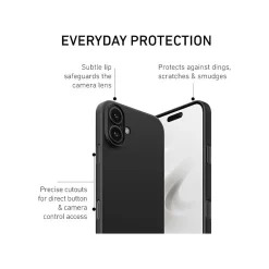 PEEL Magnetic Thin Series MagSafe Phone Case for iPhone 16 Plus Case, Black (I16_PLS_MAG_BLK)