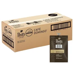 Peet's Coffee Cafe Domingo Coffee Flavia Freshpack, Medium Roast, 76/Carton (LPC00262)