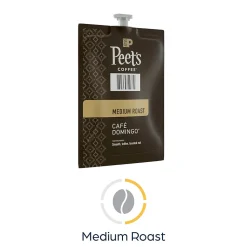 Peet's Coffee Cafe Domingo Coffee Flavia Freshpack, Medium Roast, 76/Carton (LPC00262)
