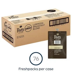 Peet's Coffee Colombia Luminosa Coffee Flavia Freshpack, Light Roast, 76/Carton (LPC00264)