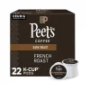 Peet's Coffee, Keurig K-Cup Pod, French Roast, 22/Box, 4 Boxes/Carton (6545XXCT)