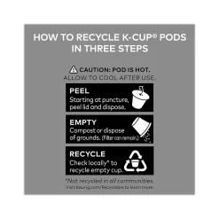 Peet's Coffee, Keurig K-Cup Pod, French Roast, 22/Box, 4 Boxes/Carton (6545XXCT)