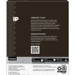 Peet's Coffee Major Dickason's Blend Coffee Keurig® K-Cup® Pods, Dark Roast, 88/Carton (65470)