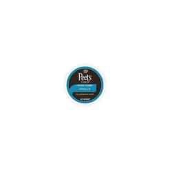 Peet's Coffee Vanilla Coffee, Keurig K-Cup Pod, Light Roast, 22/Box (5000376697)