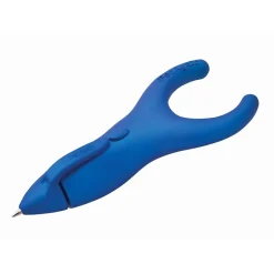 PenAgain Ergo-Sof Retractable Ballpoint Pen, Medium Point, Black Ink, Pack of 6 (BAUM00021-6)