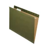 Pendaflex 100% Recycled Hanging File Folders, Letter Size, Standard Green, 25/Box (PFX RCY4152 1/5 SGR)