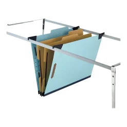 Pendaflex Classification Hanging File Folders, Letter Size, Light Blue, 10/Box (PFX 59252)
