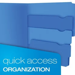 Pendaflex Divide it Up File Folder, Multi Section, Letter, Assorted, 12/Pack