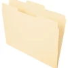 Pendaflex Essentials File Folder, 1/3-Cut Tab, Center Position, Letter Size, Manila, 100/Box (PFX 752 1/3-2)