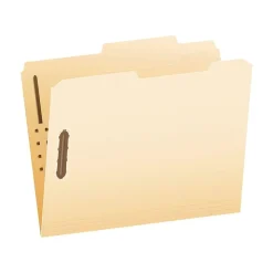 Pendaflex File Folder, 2/5-Cut Tab, Letter Size, Manila, 50/Box (24580)