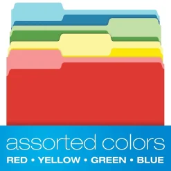 Pendaflex Hanging File Folder Combo Kit, Letter Size, Assorted Color, 25 Folders with Tabs, 50 File Folders (99199)