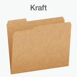 Pendaflex Heavy Duty File Folder, 1/3-Cut Tab, Letter Size, 50/Box (1007030)