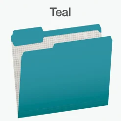 Pendaflex Heavy Duty File Folder, 1/3-Cut Tab, Letter Size, 100/Box (1006995)