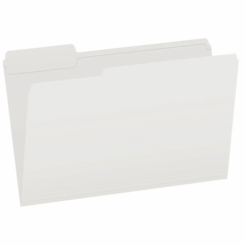 Pendaflex Heavy Duty File Folder, 1/3-Cut Tab, Legal Size, 100/Box (1007034)