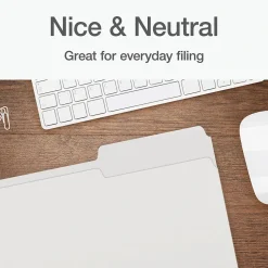 Pendaflex Heavy Duty File Folder, 1/3-Cut Tab, Legal Size, 100/Box (1007034)