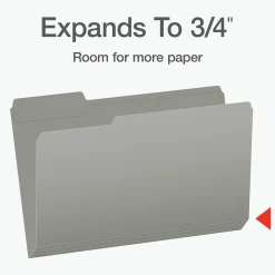 Pendaflex Heavy Duty File Folder, 1/3-Cut Tab, Legal Size, 100/Box (1007032)