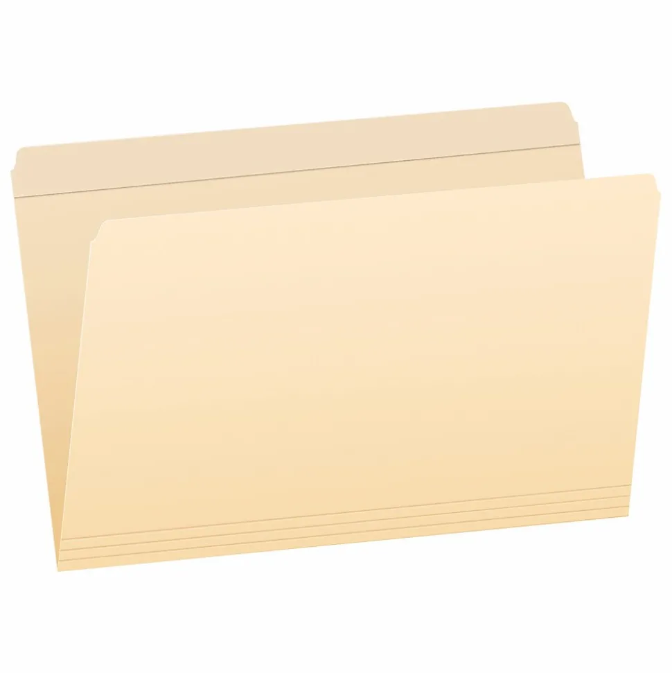 Pendaflex Heavy Duty File Folder, Straight Cut, Legal Size, 100/Box (1007057)