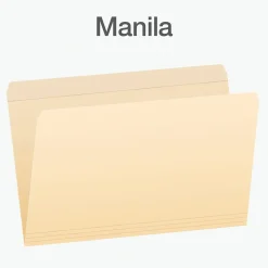 Pendaflex Heavy Duty File Folder, Straight Cut, Legal Size, 100/Box (1007057)