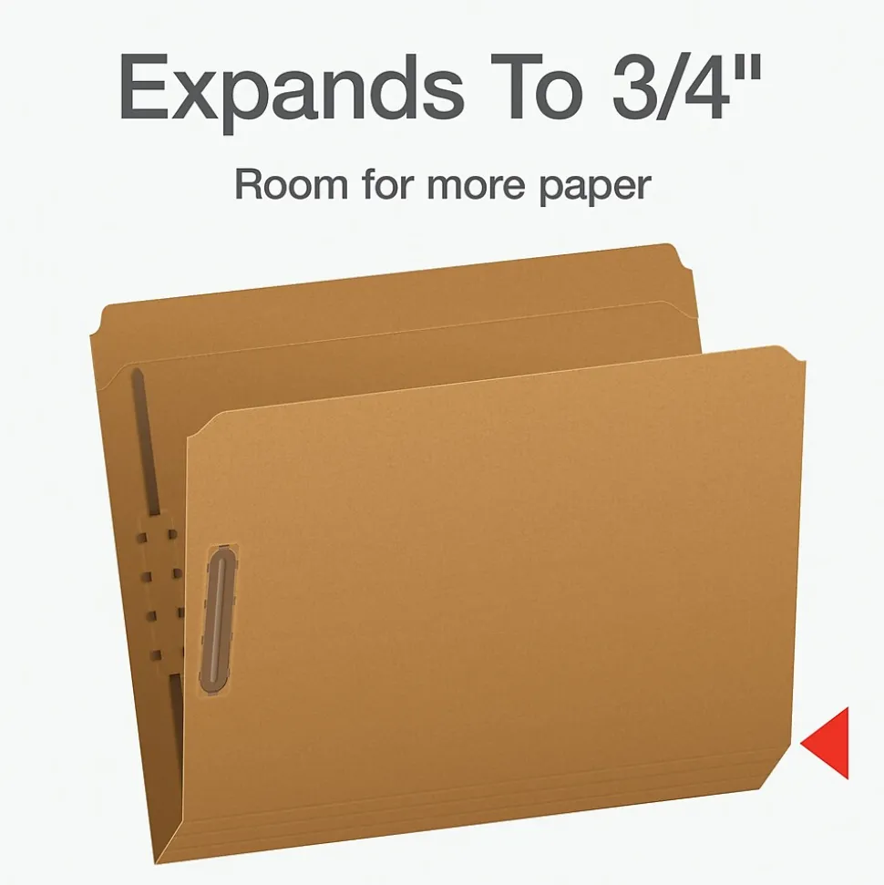 Pendaflex Heavy Duty File Folder, Straight Cut, Letter Size, Kraft, 50/Box (1006992)