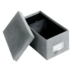 Pendaflex Index Card File Box, 1000-Card Capacity, Black Agate (94 BLA)