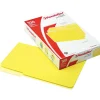 Pendaflex Interior File Folders, 1/3 Cut Top Tab, Legal, Yellow, 100/Box