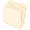 Pendaflex Letter Recycled 1/3 Cut Earthwise Recycled File Folder, Manila, 100/Pack