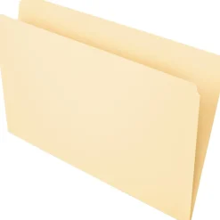 Pendaflex Recycled File Folder, Straight Cut, Legal Size, Manila, 100/Box (753EE)