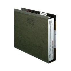 Pendaflex Reinforced Hanging File Folders, Extra Capacity, 5-Tab, Letter Size, Standard Green, 25/Box (PFX 04152x3)