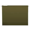 Pendaflex Reinforced Hanging File Folders, 5-Tab, 4" Expansion, Letter Size, Standard Green, 25/Box (PFX 04152x4)