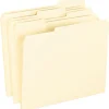 Pendaflex Smart Shield Recycled File Folder, 1/3-Cut Tab, Letter Size, Manila, 100/Box (62702)