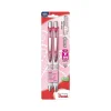 Pentel EnerGel Pearl Deluxe RTX Retractable Gel Pens, Medium Point, Pink Ink, 2 Pack (BL77WBP2PP)
