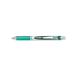 Pentel EnerGel RTX Retractable Gel Pen, Medium Point, Green Ink (BL77-D)