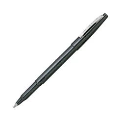 Pentel Rolling Writer Rollerball Pens, Medium Point, Black Ink, 12/Pack (R100-A)