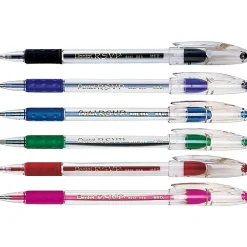 Pentel R.S.V.P. Ballpoint Pens, Medium Point, Assorted Color Ink, Dozen (BK91PC12M)