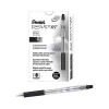 Pentel R.S.V.P. RT Retractable Ballpoint Pens, Medium Point, Black Ink, Dozen (BK93-A)