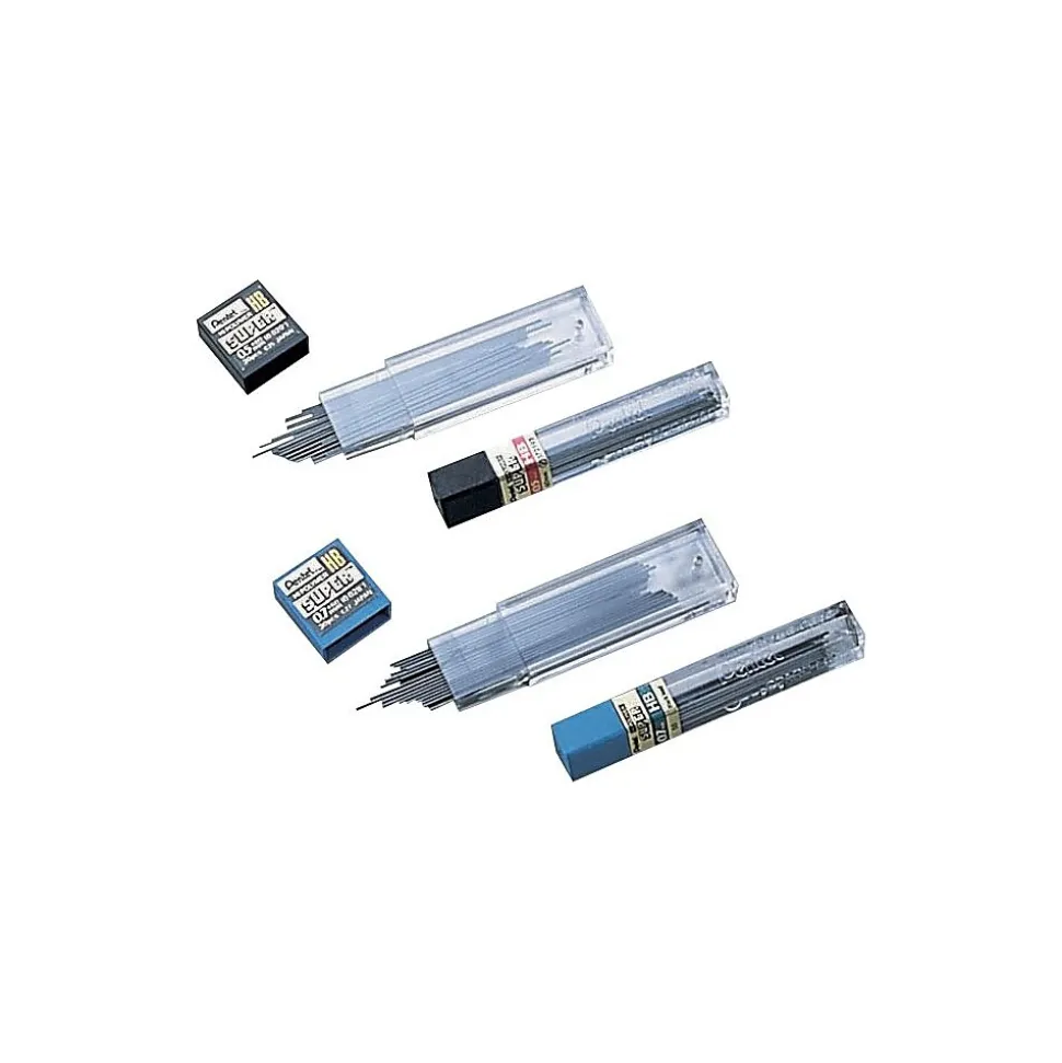 Pentel Super Hi-Polymer Lead Refill, 0.7mm, 36/Leads (L50BP3HB-K6)