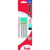 Pentel® Super Hi-Polymer® Lead Refill, B, 0.7mm, Tube of 12, 3 Tubes/Pack (L50BP3B-K6)