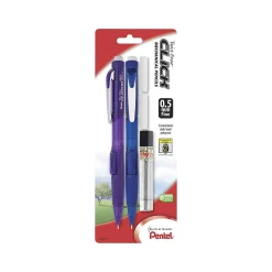 Pentel Twist-Erase CLiCK Mechanical Pencils, No. 2 Medium Lead, 2/Pack (PD275TLEBP2)