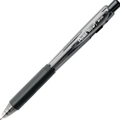 Pentel® WOW® Retractable Ballpoint Pens Bonus Pack, Medium Point, Black Ink, 36/Pack (BK440ASWUSS)