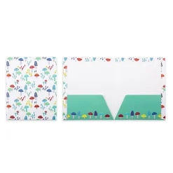 Pep Rally 3-Hole Punched 2 Pocket Presentation Folder, Assorted (60612)