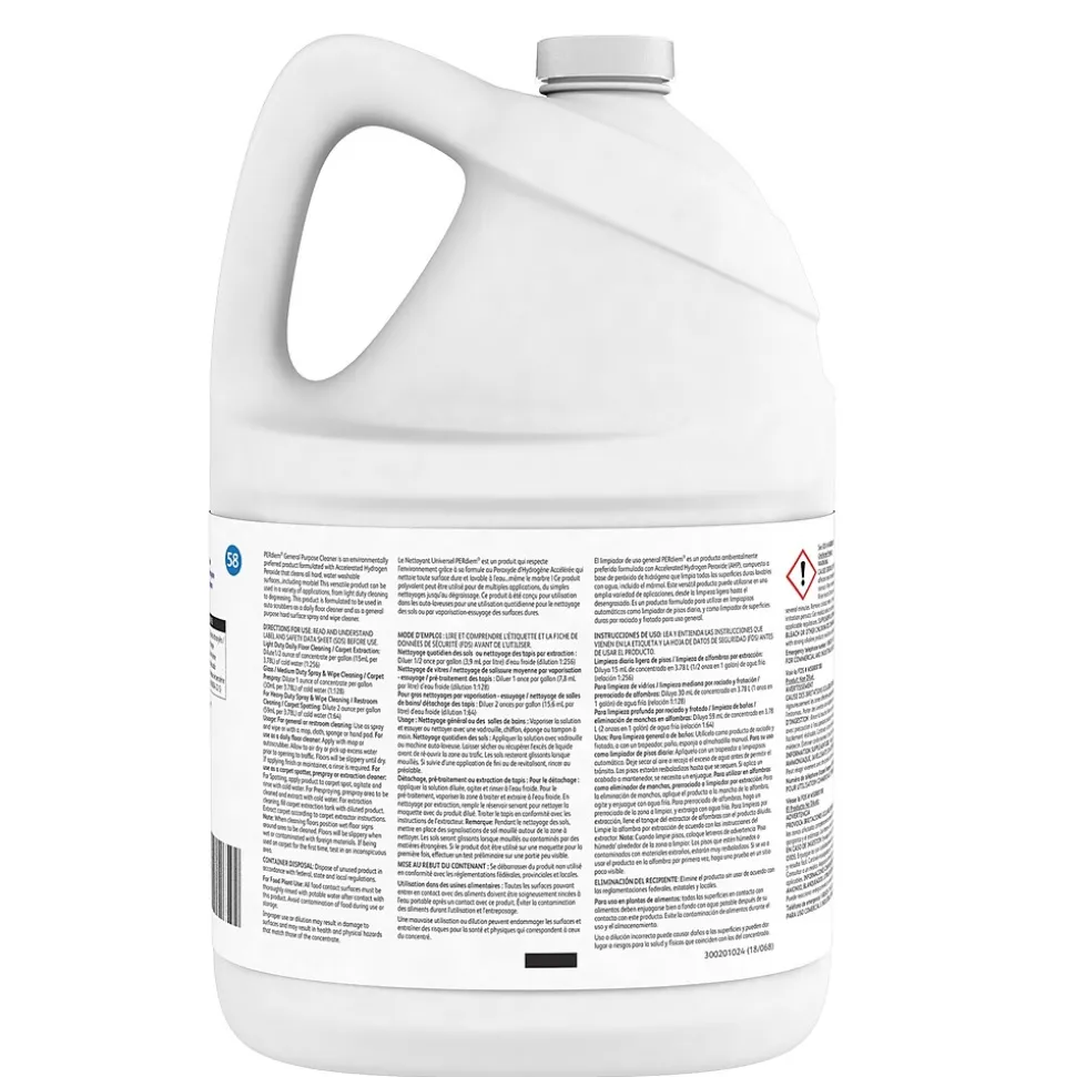 Perdiem All-Purpose Cleaner, No Scent, 128 Oz., 4/Carton (94998841)