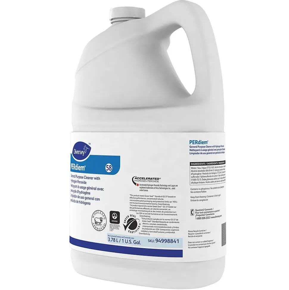 Perdiem All-Purpose Cleaner, No Scent, 128 Oz., 4/Carton (94998841)