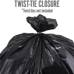 Perk™ 45 Gallon Kitchen Industrial Trash Bag, 45